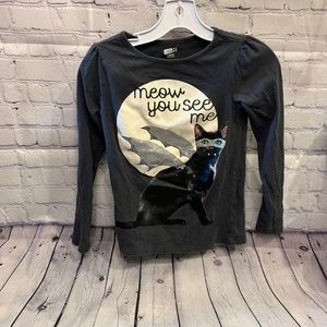 🌻halloween cat shirt